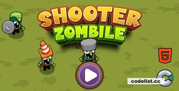 Shooter Zombile - Html5 (Construct3) » Premium Scripts, Plugins & Mobile