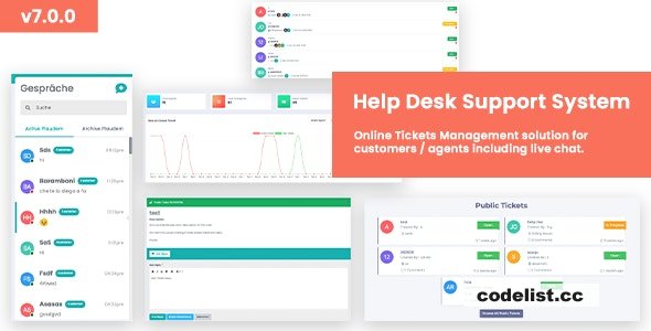 Support v7.0.0 - All in-one Laravel Help Desk Support Management Solution » Premium Scripts, Plugins & Mobile