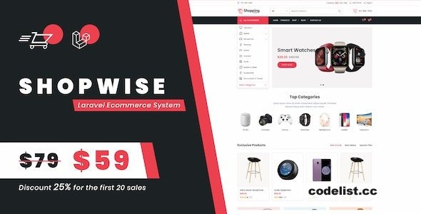 Shopwise v1.39.1 - Laravel Ecommerce Multilingual System - nulled » Premium Scripts, Plugins & Mobile