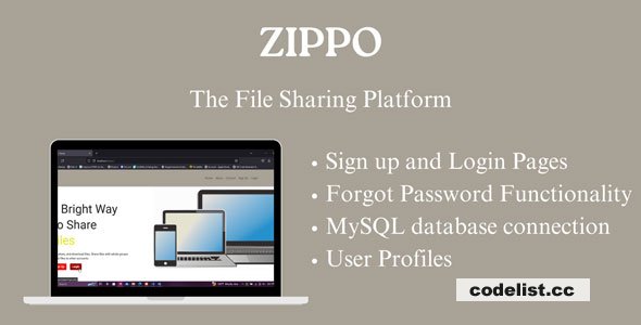 Zippo Fileshare - Filesharing Platform &raquo; Premium Scripts, Plugins &amp; Mobile