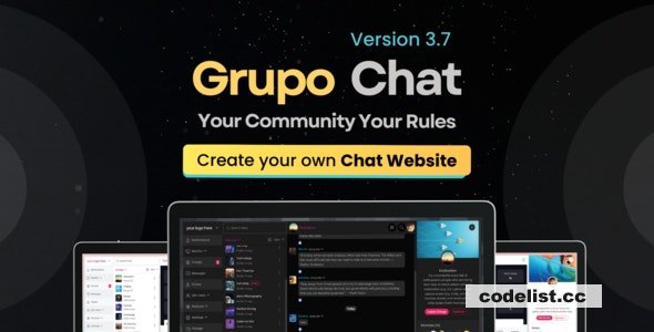 Grupo Chat v3.7 - Chat Room & Private Chat PHP Script - nulled » Premium Scripts, Plugins & Mobile