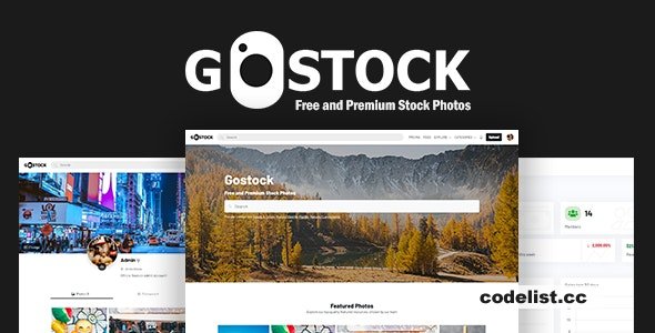 GoStock v5.3 - Free and Premium Stock Photos Script &raquo; Premium Scripts, Plugins &amp; Mobile