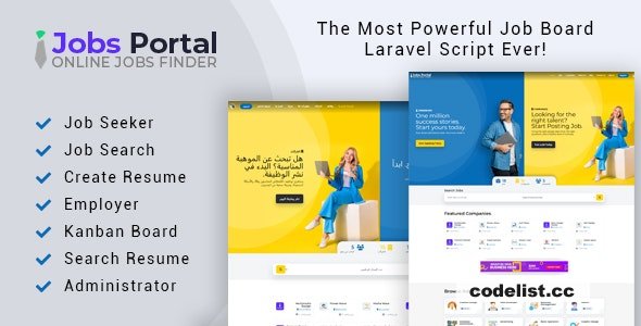 Jobs Portal v4.1 - Job Board Laravel Script » Premium Scripts, Plugins & Mobile