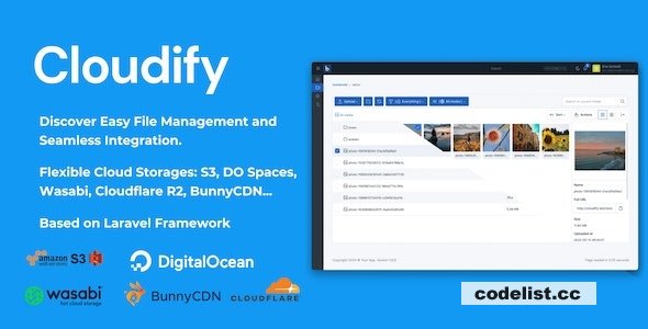 Cloudify v1.0.8 - Self-Hosted File Manager and Cloud Storage - nulled » Premium Scripts, Plugins & Mobile