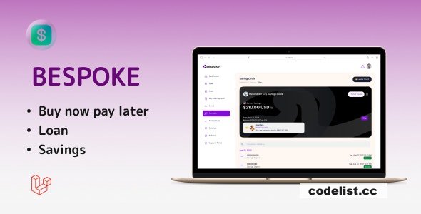 Bespoke v1.0.0 - Financial solution platform » Premium Scripts, Plugins & Mobile
