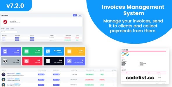Invoices v7.2.0 - Laravel Invoice Management System - Accounting and Billing Management - Invoice » Premium Scripts, Plugins & Mobile