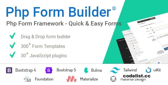 PHP Form Builder v6.1 - Advanced HTML forms generator with Drag & Drop - nulled » Premium Scripts, Plugins & Mobile