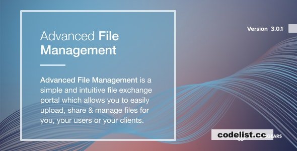 Advanced File Management v3.0.3 - nulled » Premium Scripts, Plugins & Mobile