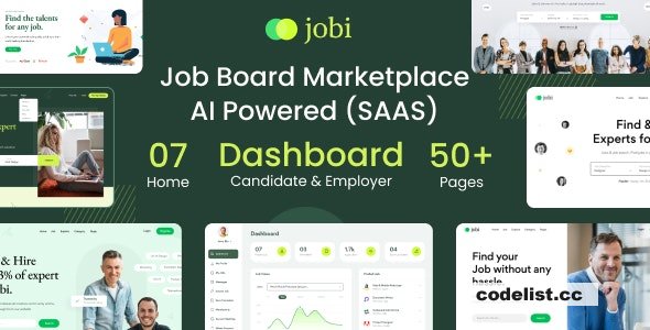 Jobi v1.6 - Job Board Marketplace - AI Powered (SAAS) - nulled » Premium Scripts, Plugins & Mobile