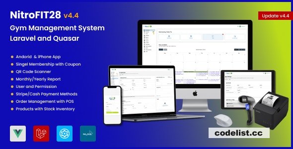 NitroFIT28 v4.4.1 - Fitness & Gym Management System » Premium Scripts, Plugins & Mobile