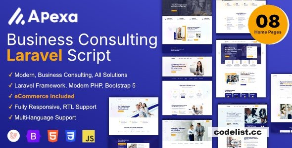 Apexa v1.0.6 - Multi-Purpose Business Consulting Laravel Script - nulled » Premium Scripts, Plugins & Mobile