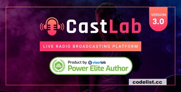 CastLab v3.0 - Live Radio Broadcasting Platform - nulled » Premium Scripts, Plugins & Mobile