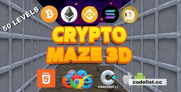 Crypto Maze 3D v1.0 - Crypto Game - 3D Game - HTML5 » Premium Scripts, Plugins & Mobile