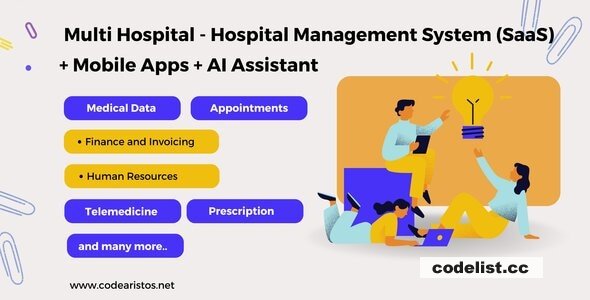Multi Hospital v5.6 - Hospital Management System (SaaS) + Mobile Apps » Premium Scripts, Plugins & Mobile