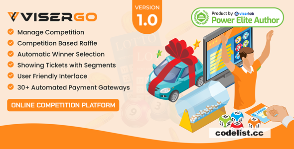 ViserGo v1.0 - Online Competition Platform - nulled » Premium Scripts, Plugins & Mobile