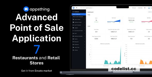 Appsthing POS v7.0 - Multi Store Restaurant & Retail Point of Sale, Billing & Stock Manager Application - nulled » Premium Scripts, Plugins & Mobile
