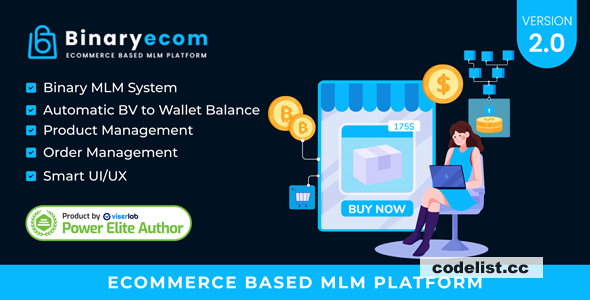 BinaryEcom v2.0 - Ecommerce Based MLM Platform - nulled » Premium Scripts, Plugins & Mobile