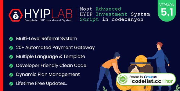 HYIPLAB v5.12 - Complete HYIP Investment System - nulled » Premium Scripts, Plugins & Mobile
