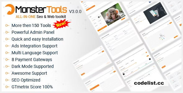 MonsterTools v3.0.0 - The All-in-One SEO & Web Toolkit, like a Swiss Army Knife - nulled » Premium Scripts, Plugins & Mobile