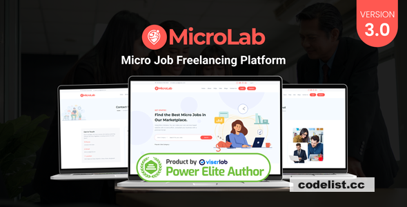 MicroLab v3.0 - Micro Job Freelancing Platform - nulled » Premium Scripts, Plugins & Mobile