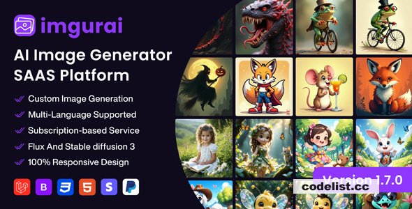 Imgurai v1.7.0 - AI Image Generator (SAAS) - nulled » Premium Scripts, Plugins & Mobile