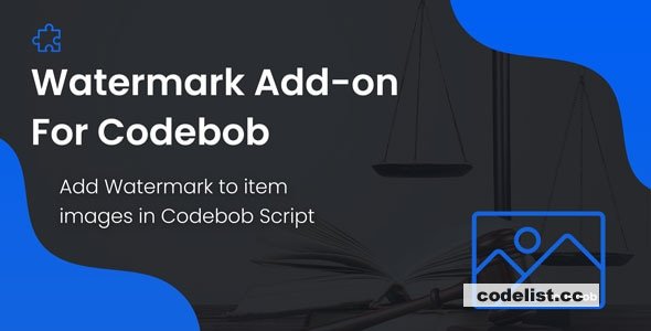 Watermark Add-on For Codebob v1.0 » Premium Scripts, Plugins & Mobile