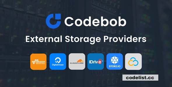 External Storage Providers For Codebob v1.0 » Premium Scripts, Plugins & Mobile
