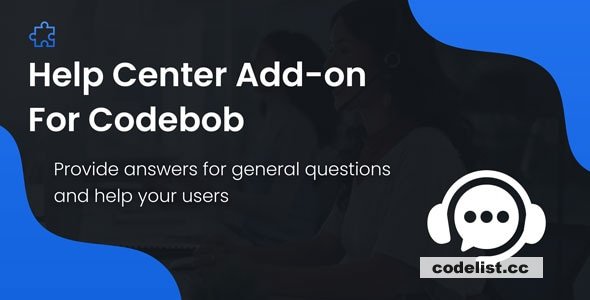 Help Center For Codebob v1.0 » Premium Scripts, Plugins & Mobile