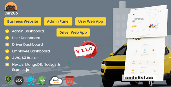 Car2Go v1.1.0 - One Stop Ride Share Platform » Premium Scripts, Plugins & Mobile