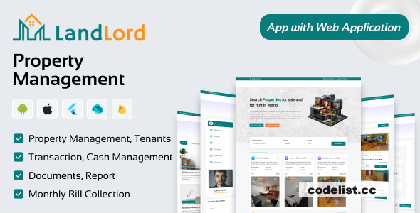 Onest Landlord - Property Management - Apartment, Rent Collection, Tenant and Invoice Bill laravel script » Premium Scripts, Plugins & Mobile