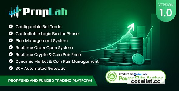 PropLab v1.0 - PropFund and Funded Trading Platform - nulled » Premium Scripts, Plugins & Mobile