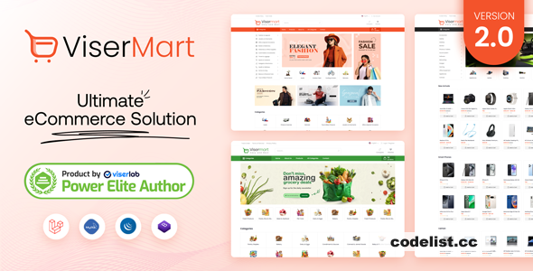 ViserMart v2.2 - Ecommerce Shopping Platform - nulled » Premium Scripts, Plugins & Mobile