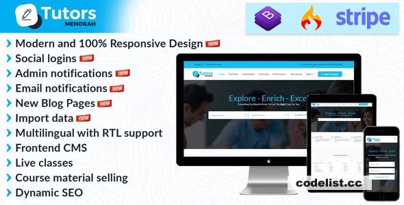 MenorahDirectory v4.0 - Online Video Classes Tutoring Script » Premium Scripts, Plugins & Mobile