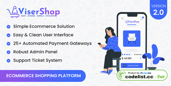 ViserShop v2.0 - eCommerce Shopping Platform - nulled » Premium Scripts, Plugins & Mobile