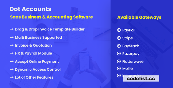 Dot Accounts v2.7 - SaaS Business & Accounting Software » Premium Scripts, Plugins & Mobile
