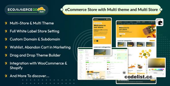 eCommerceGo SaaS v7.1 - eCommerce Store with Multi theme and Multi Store - nulled » Premium Scripts, Plugins & Mobile