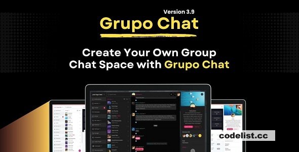 Grupo Chat v3.9 - Chat Room & Private Chat PHP Script - nulled » Premium Scripts, Plugins & Mobile
