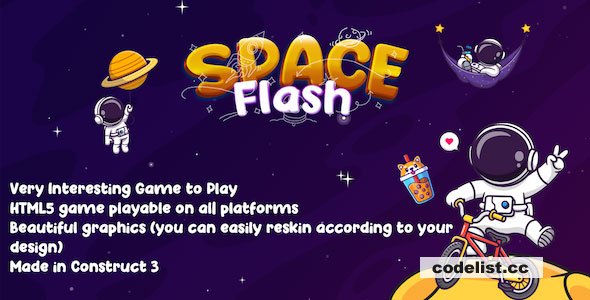 Space Flash v1.0 - HTML5 Game » Premium Scripts, Plugins & Mobile