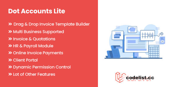 Dot Accounts Lite v1.5 - Billing & Accounting Software - nulled » Premium Scripts, Plugins & Mobile