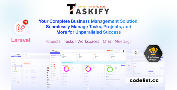 Taskify v1.2.0 - Project Management - Task Management & Productivity Tool » Premium Scripts, Plugins & Mobile
