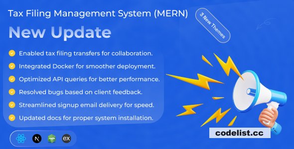 Taxstick v1.2.0 - Tax Filing Management System (MERN) » Premium Scripts, Plugins & Mobile