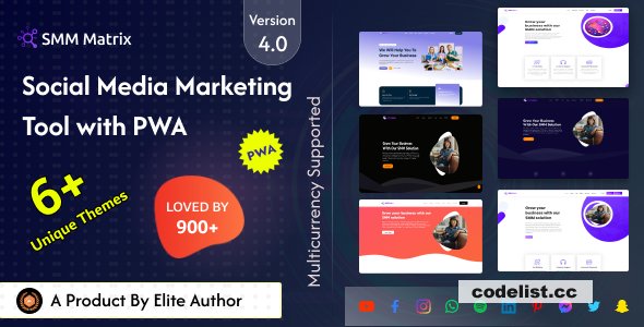 SMM Matrix v4.2 - Social Media Marketing Panel with PWA - nulled &raquo; Premium Scripts, Plugins &amp; Mobile