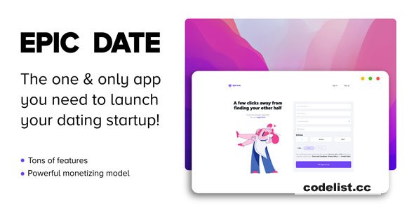Epic Date v2.1 - Social PHP Dating Platform » Premium Scripts, Plugins & Mobile
