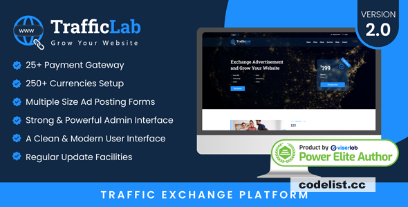TrafficLab v2.0 - Traffic Exchange Platform - nulled » Premium Scripts, Plugins & Mobile