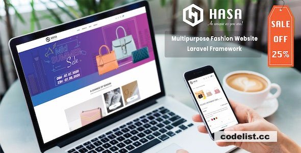 HASA v1.44.3 - Multipurpose Laravel Fashion Shop - nulled » Premium Scripts, Plugins & Mobile