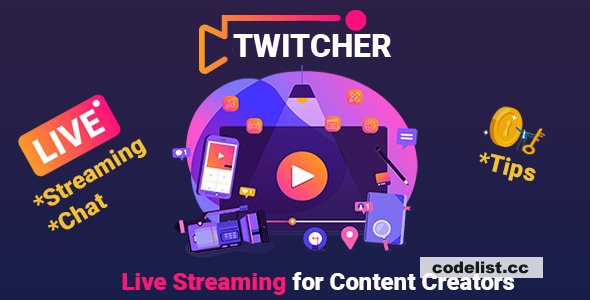 PHP Twitcher v1.3 - Live Video Streaming SaaS Platform for Content Creators » Premium Scripts, Plugins & Mobile