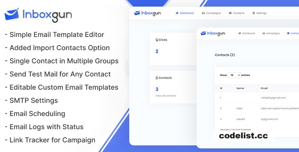 InboxGun v1.0.2 - Email Marketing Application » Premium Scripts, Plugins & Mobile