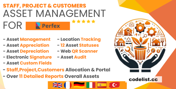 AssetCentral v1.0 - Assets Management For Perfex CRM » Premium Scripts, Plugins & Mobile