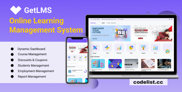 GetLMS Multi Instructor v1.0.2 - Learning Management System With Laravel Admin Panel - nulled » Premium Scripts, Plugins & Mobile