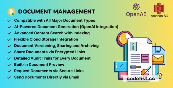 AI-Powered Document Management v4.0.0 &raquo; Premium Scripts, Plugins &amp; Mobile